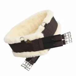 Kentucky Horsewear - Sangle mouton classique choco Marron New