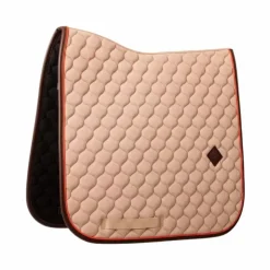 Kentucky Horsewear - Tapis de dressage Onion Quilt Leather Neon Beige New