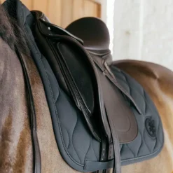 Clearance Kentucky Horsewear - Tapis de dressage Wave 3D logo sapin Vert