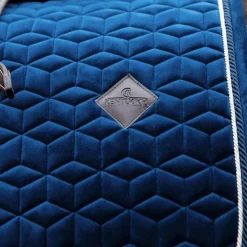 Kentucky Horsewear - Tapis de dressage Basic Velvet Marine Best