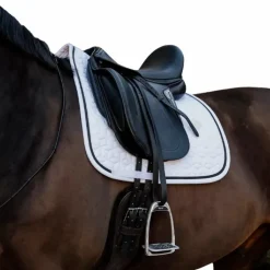Online Kentucky Horsewear - Tapis de dressage Glitter Rope et noir Blanc