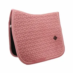Clearance Kentucky Horsewear - Tapis de dressage Velvet Vieux Rose
