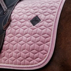 Clearance Kentucky Horsewear - Tapis de dressage Velvet Vieux Rose