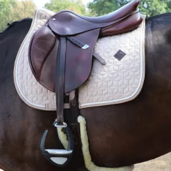 Online Kentucky Horsewear - Tapis de selle Laine beige