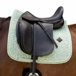 Online Kentucky Horsewear - Tapis de dressage Velvet mint Vert
