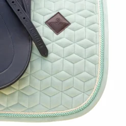 Online Kentucky Horsewear - Tapis de dressage Velvet mint Vert