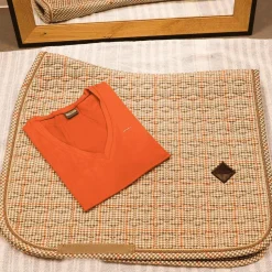 Discount Kentucky Horsewear - Tapis de selle Pied de Poule Beige