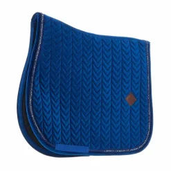 Online Kentucky Horsewear - Tapis de selle Velvet Pearls jumping Marine