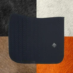 Hot Kentucky Horsewear - Tapis de dressage Fishbone noir