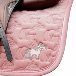 Kentucky Horsewear - Tapis de selle Sammy glitter pearls vieux Rose Sale
