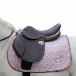Kentucky Horsewear - Tapis de selle tête de licorne paillettes tendre Rose Outlet