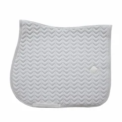 Kentucky Horsewear - Tapis de selle Fishbone Blanc