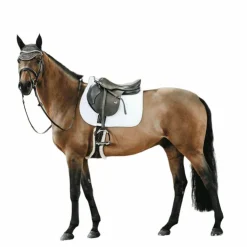 Kentucky Horsewear - Tapis de selle Fishbone Blanc