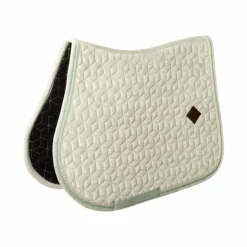 Outlet Kentucky Horsewear - Tapis de selle Velvet mint Vert