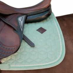 Outlet Kentucky Horsewear - Tapis de selle Velvet mint Vert
