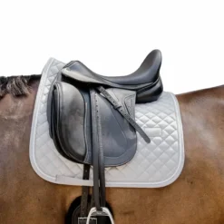 Kentucky Horsewear - Tapis de dressage Diamond Rope Gris Clearance