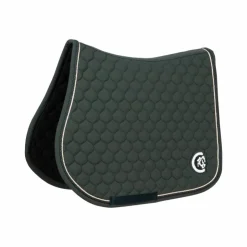 Best Kentucky Horsewear - Tapis de selle 3D logo Onion Quilt sapin Vert