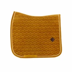 Best Kentucky Horsewear - Tapis de dressage Velvet Moutarde Jaune