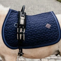 Kentucky Horsewear - Tapis de selle Glitter Rope pour minis Marine New