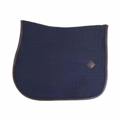 Kentucky Horsewear - Tapis de selle color edition cuir marine pour minis MarineVariantePoney A/ B/ C / Marine - 69,99€ Hot