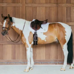 Hot Kentucky Horsewear - Tapis de selle Wave jumping 3D logo Blanc