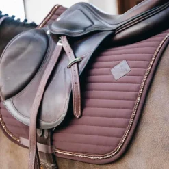 Hot Kentucky Horsewear - Tapis de selle Pearls marron MarronVarianteCheval/ Poney D / Marron - 129,99€