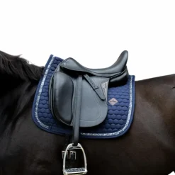 Online Kentucky Horsewear - Tapis de dressage Glitter Band Marine