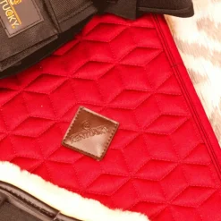 Outlet Kentucky Horsewear - Tapis de dressage Basic Bordeaux