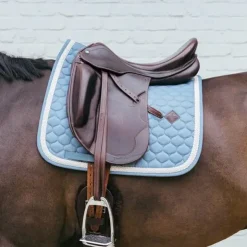 Kentucky Horsewear - Tapis de dressage Plaited Cord ciel Bleu Online