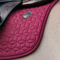 Kentucky Horsewear - Tapis de selle Basic Bordeaux Best
