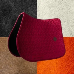 Kentucky Horsewear - Tapis de selle Basic Bordeaux Best