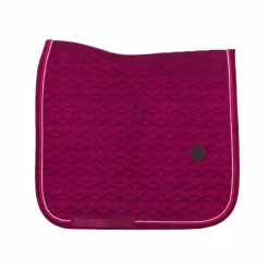 New Kentucky Horsewear - Tapis de dressage Velvet Fuchsia Rose