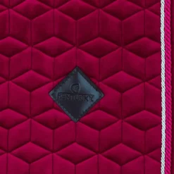 New Kentucky Horsewear - Tapis de dressage Velvet Fuchsia Rose