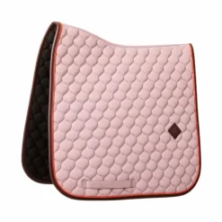 Clearance Kentucky Horsewear - Tapis de dressage Onion Quilt Leather Neon lavande Violet