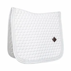 Sale Kentucky Horsewear - Tapis de dressage Glitter Band / Blanc