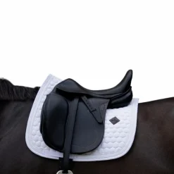 Sale Kentucky Horsewear - Tapis de dressage Glitter Band / Blanc