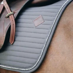 Kentucky Horsewear - Tapis de selle Pearls Gris New