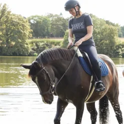 Kentucky Horsewear - Tapis de selle Skin Friendly Velvet Marine Discount