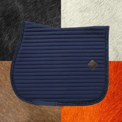 Kentucky Horsewear - Tapis de selle Pearls Marine New