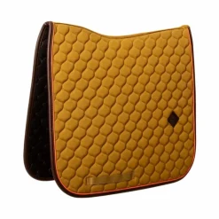 Kentucky Horsewear - Tapis de dressage Onion Quilt Leather Neon kaki Vert Discount