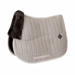 Kentucky Horsewear - Tapis de selle Skin Friendly Velvet Beige Outlet