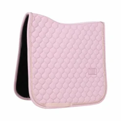 Kentucky Horsewear - Tapis de dressage Rubber logo clair Rose Clearance