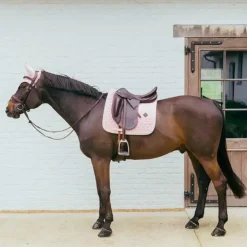 Online Kentucky Horsewear - Tapis de dressage Plaited Cord pâle Rose