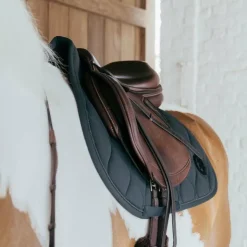 Kentucky Horsewear - Tapis de selle Wave jumping 3D logo Vert New