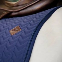 Online Kentucky Horsewear - Tapis de dressage Fishbone Marine