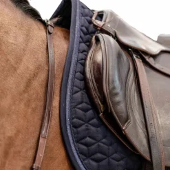 Kentucky Horsewear - Tapis de selle Glitter Rope Marine Online