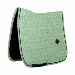Kentucky Horsewear - Tapis de dressage Velvet Printing chess Vert