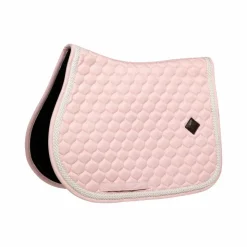 Kentucky Horsewear - Tapis de selle Plaited Cord pâle Rose New