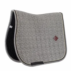 Kentucky Horsewear - Tapis de selle Pied de Poule Noir Hot