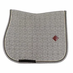 Kentucky Horsewear - Tapis de selle Pied de Poule Noir Hot